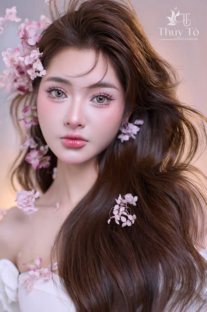 Gương mặt do Thúy Tô Makeup thực hiện tại studio Ocean Park 2