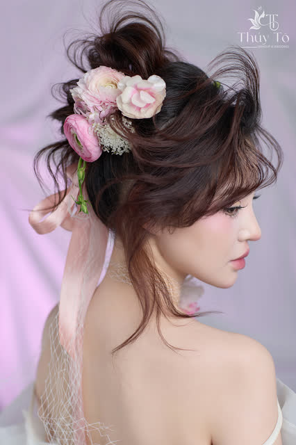 Gương mặt do Thúy Tô Makeup thực hiện tại studio Ocean Park 2