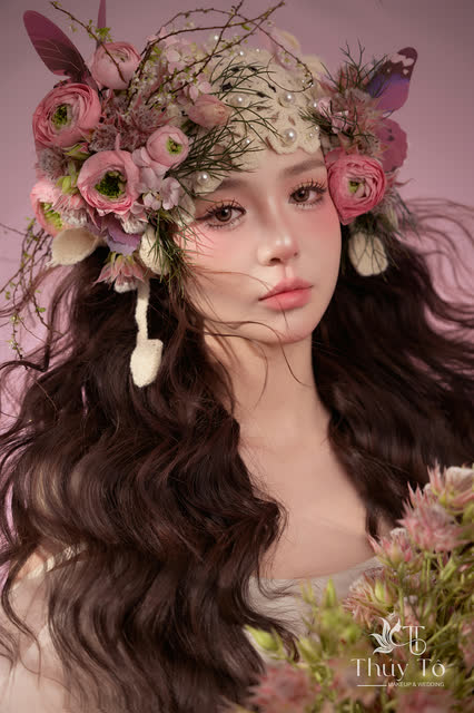 Gương mặt do Thúy Tô Makeup thực hiện tại studio Ocean Park 2