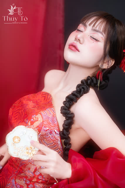 Gương mặt do Thúy Tô Makeup thực hiện