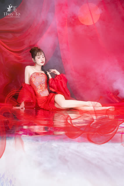 Gương mặt do Thúy Tô Makeup thực hiện