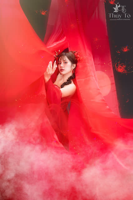 Gương mặt do Thúy Tô Makeup thực hiện